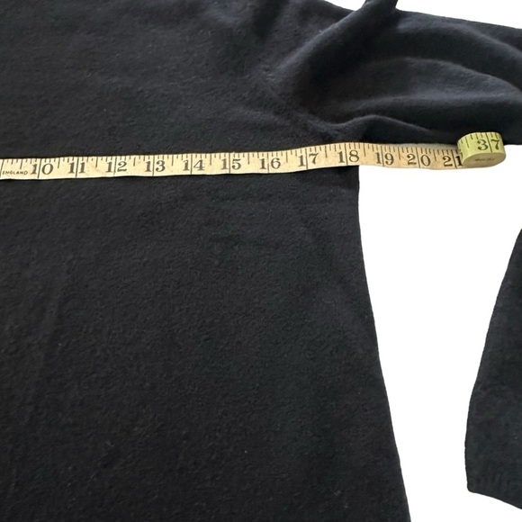 JOSEPH CASHMERE BLEND FITTED TURTLENECK SWEATER SIZE MED - Picture 7 of 10